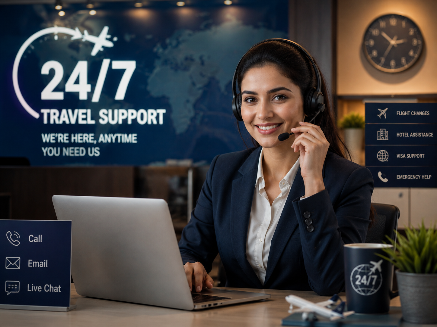 24/7 Travel Support